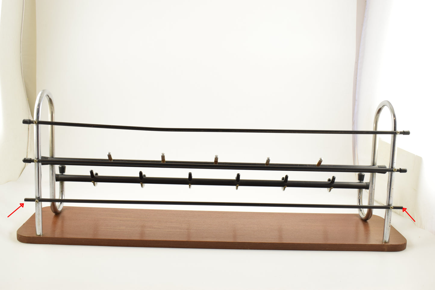 coat rack entryway furniture dutch style mid century modern wooden rack entryway organizer Eames Saarinen Noguchi Hans Wegner knoll Mies van der Rohe Poul Kjærholm