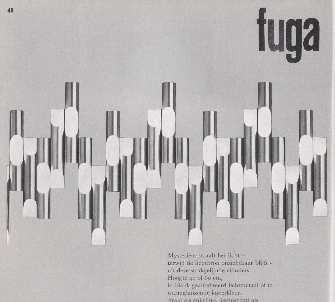 RAAK Amsterdam Fuga Organ Sconces  by Maija Lisa Koumalainen , design wallight from raak light architects