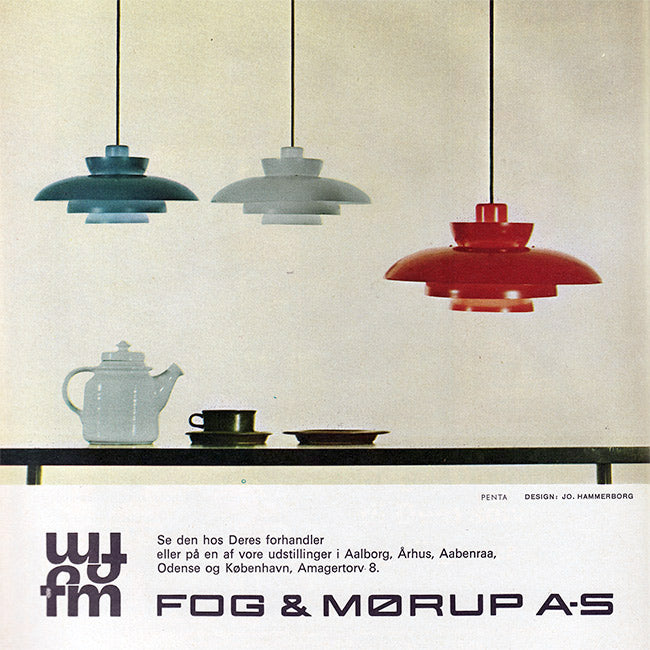 fog morup penta jo hammerborg vintage lamps red midcentury lamp danish design scandinavian design minimalist lamp red kitchen lamp dining room lamp living room lamp red pendant lamp verner panton eames miller