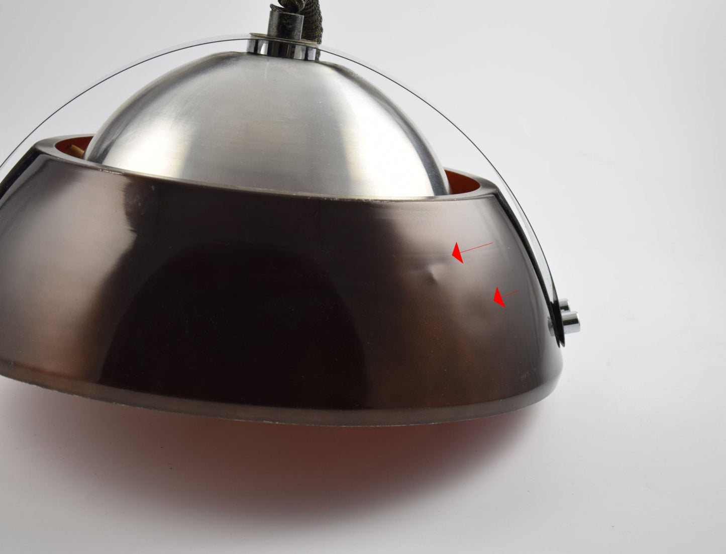 Pendant light from LAKRO AMSTELVEEN, Dutch design from the late 1960s early 1970s
