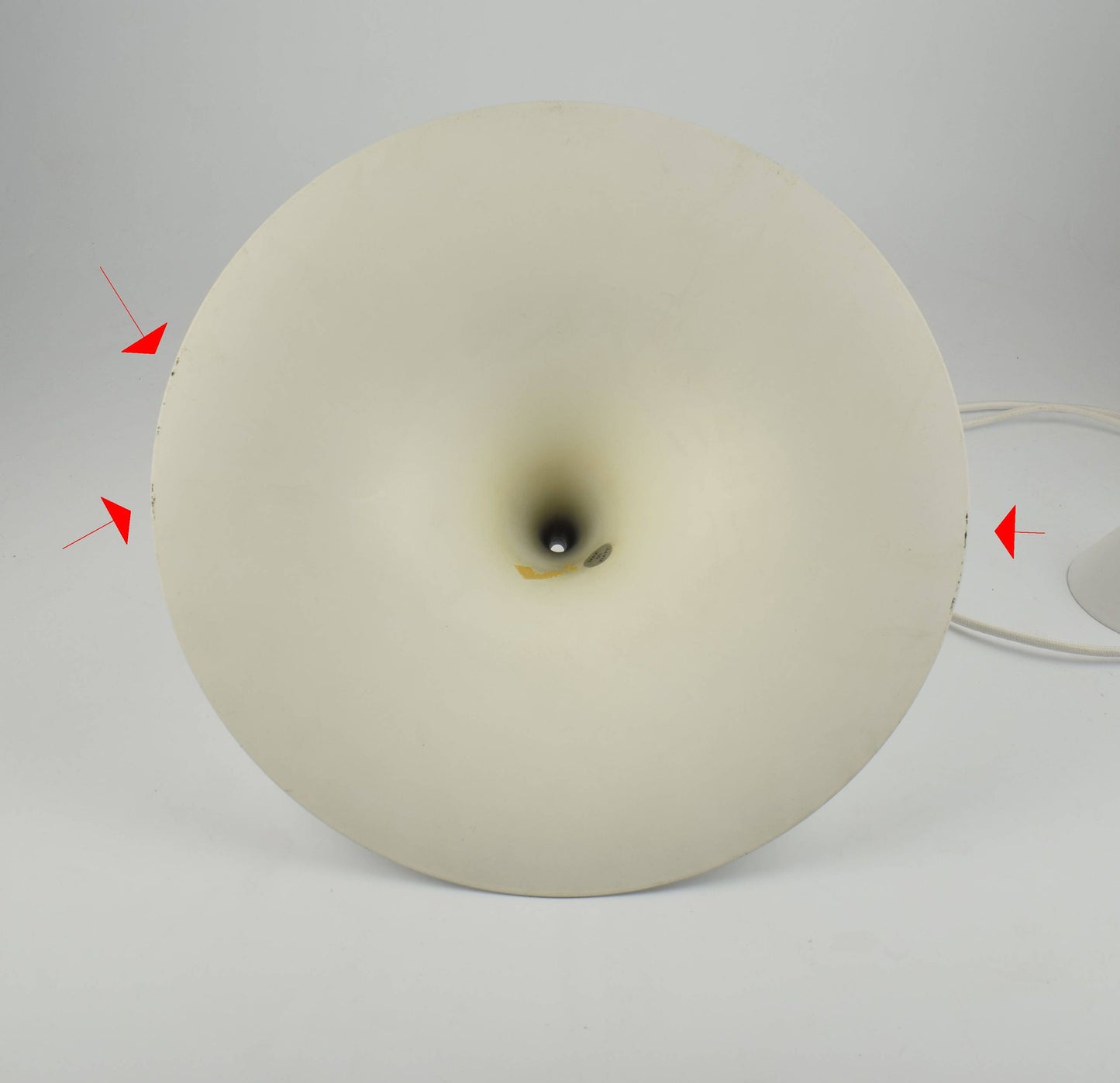 Fog Morup witte hanglamp SEMI, Claus Bonderup en Torsten Thorup, Fog Morup