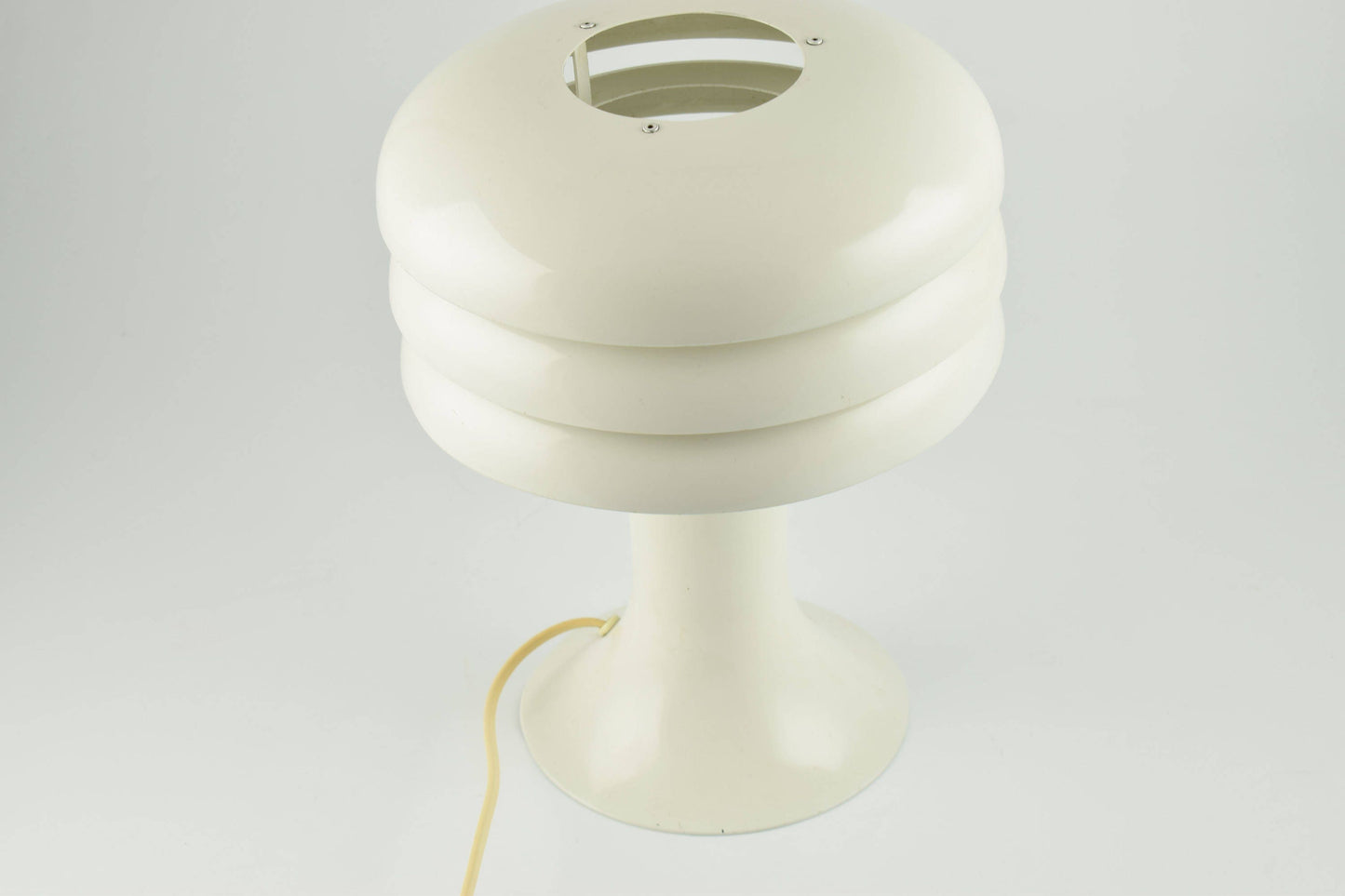 Hans-agne Jakobsson aluminium bn 25 desklamp, white Swedish design table lamp