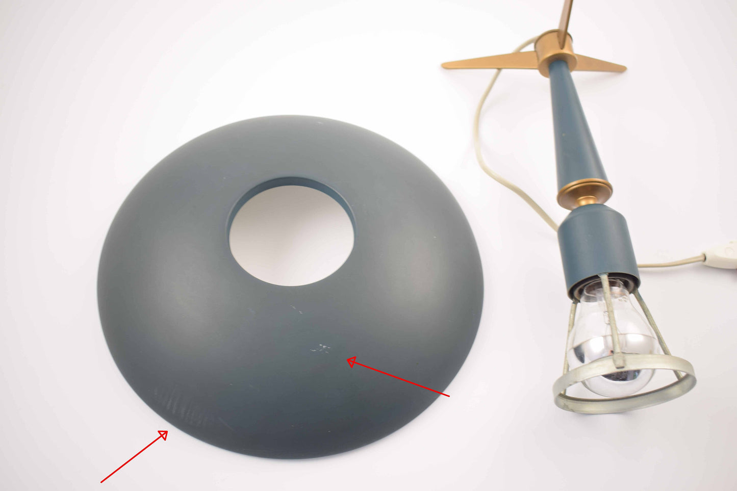 Louis Kalff tafellamp Philips industrieel design uit de jaren 50