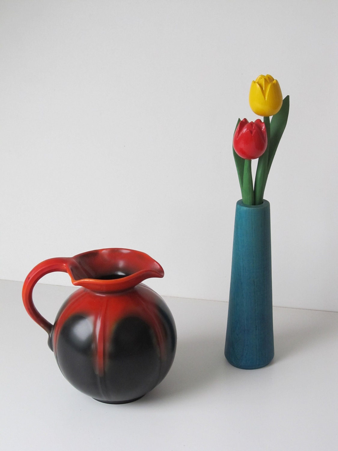 Art Deco keramische vaas Mosa