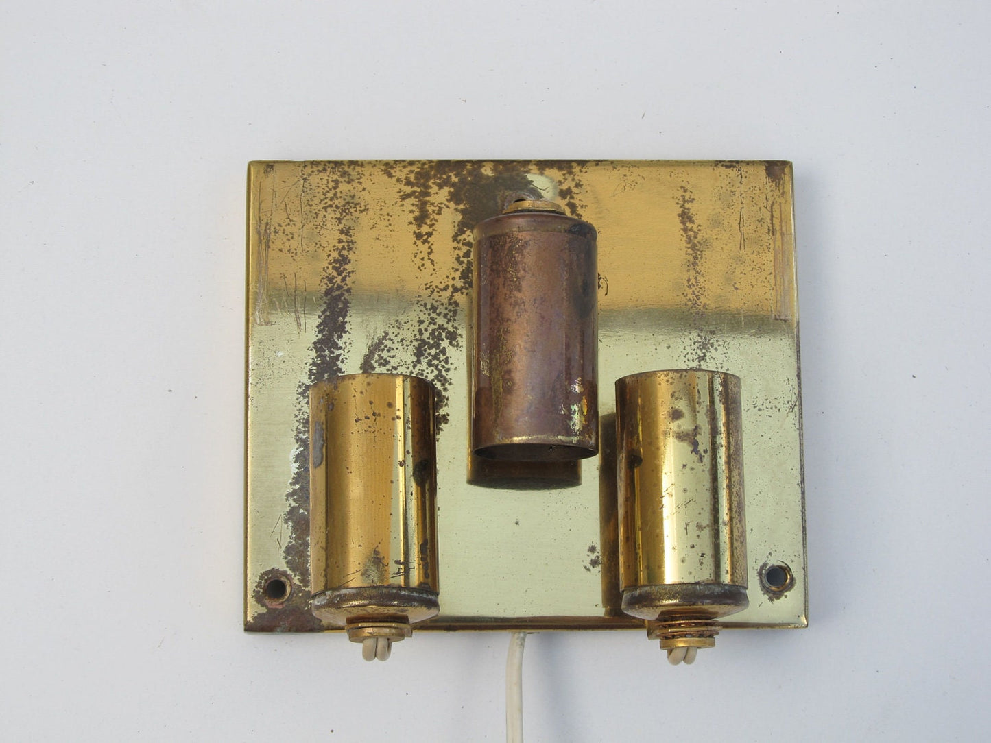 Gaetano Sciolari Mid Century Moderne wandverlichting, modernistische wandlamp in Hollywood-stijl met 8 bubbelglazen.