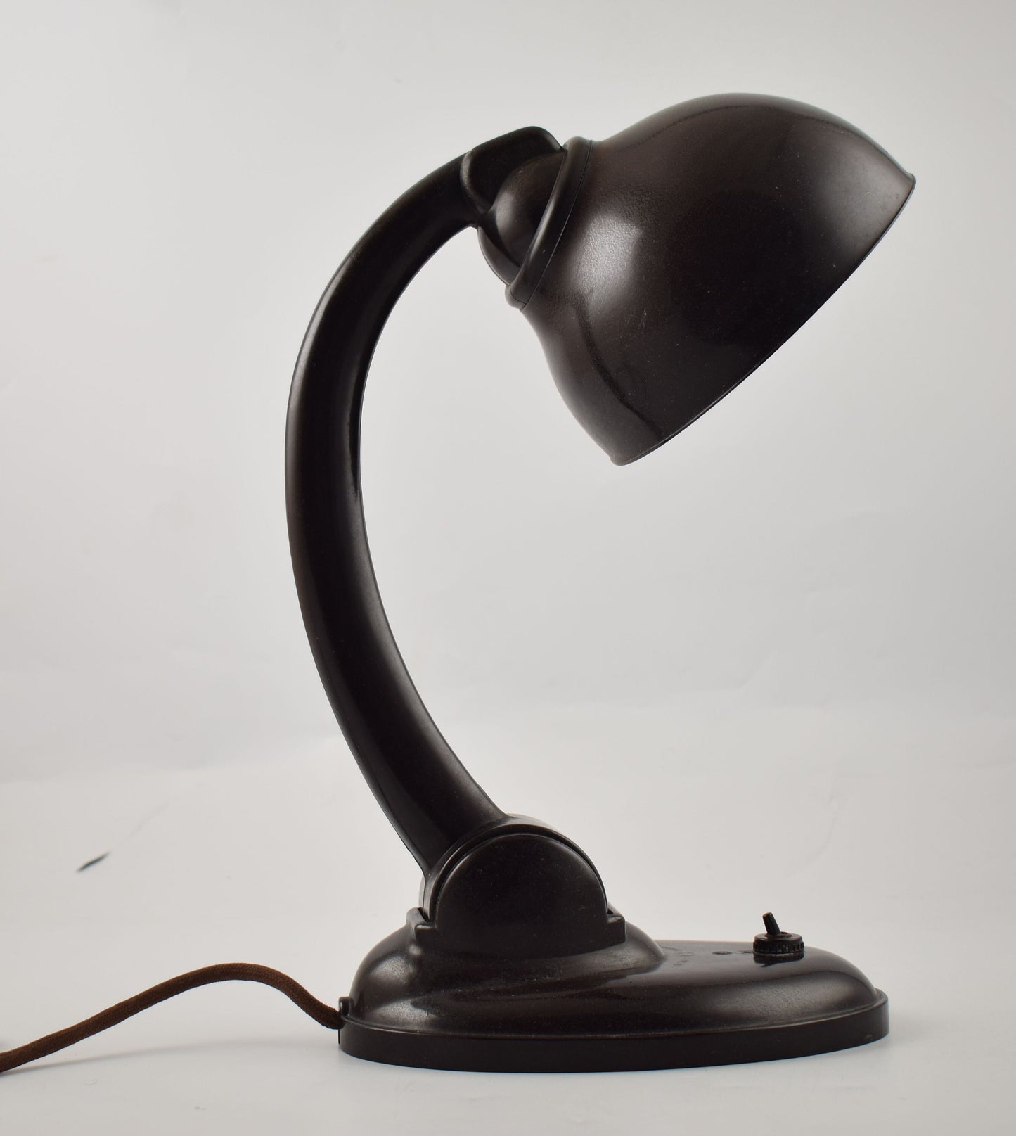 Bakelieten bureaulamp van EK Cole TYP 11126 Prachtige bakelieten tafellamp