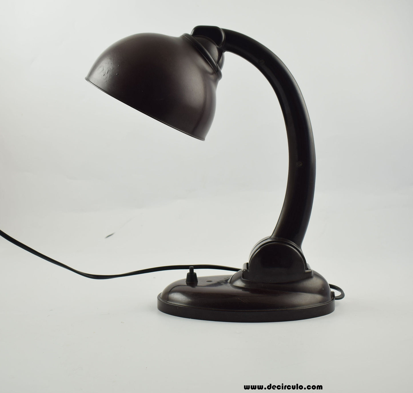 Bakelite Desk Lamp by E K Cole TYP 11126 Wonderful bakelite table lamp