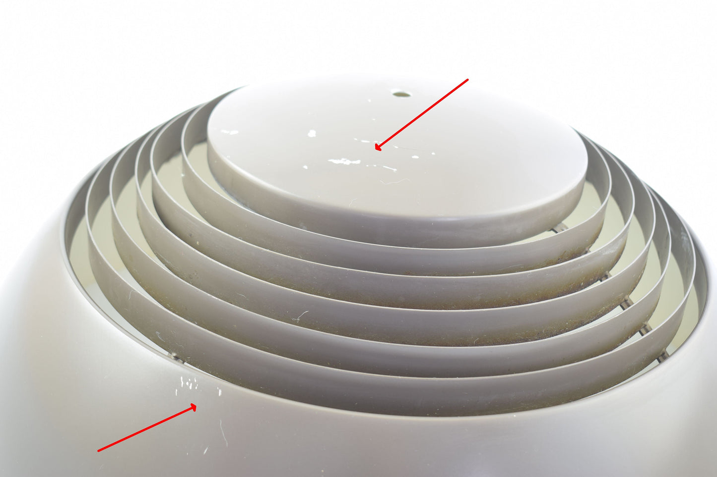 Arne Jacobsen AJ Royal ceiling light, for Scandinavian manufacturer Louis Poulsen, known as AJ Royal Pendant dark brown/antracite