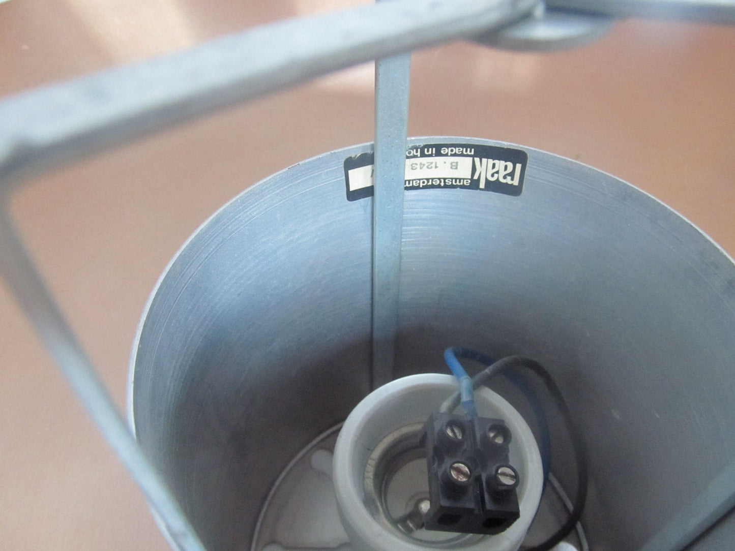 Raak amsterdam design ceiling light can also be used as pendant lamp 1960s