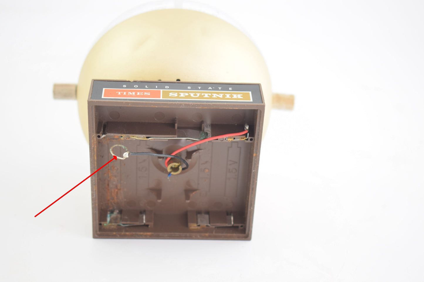 Solid State – Times Sputnik space age design radio Panasonic, Matsushita, National