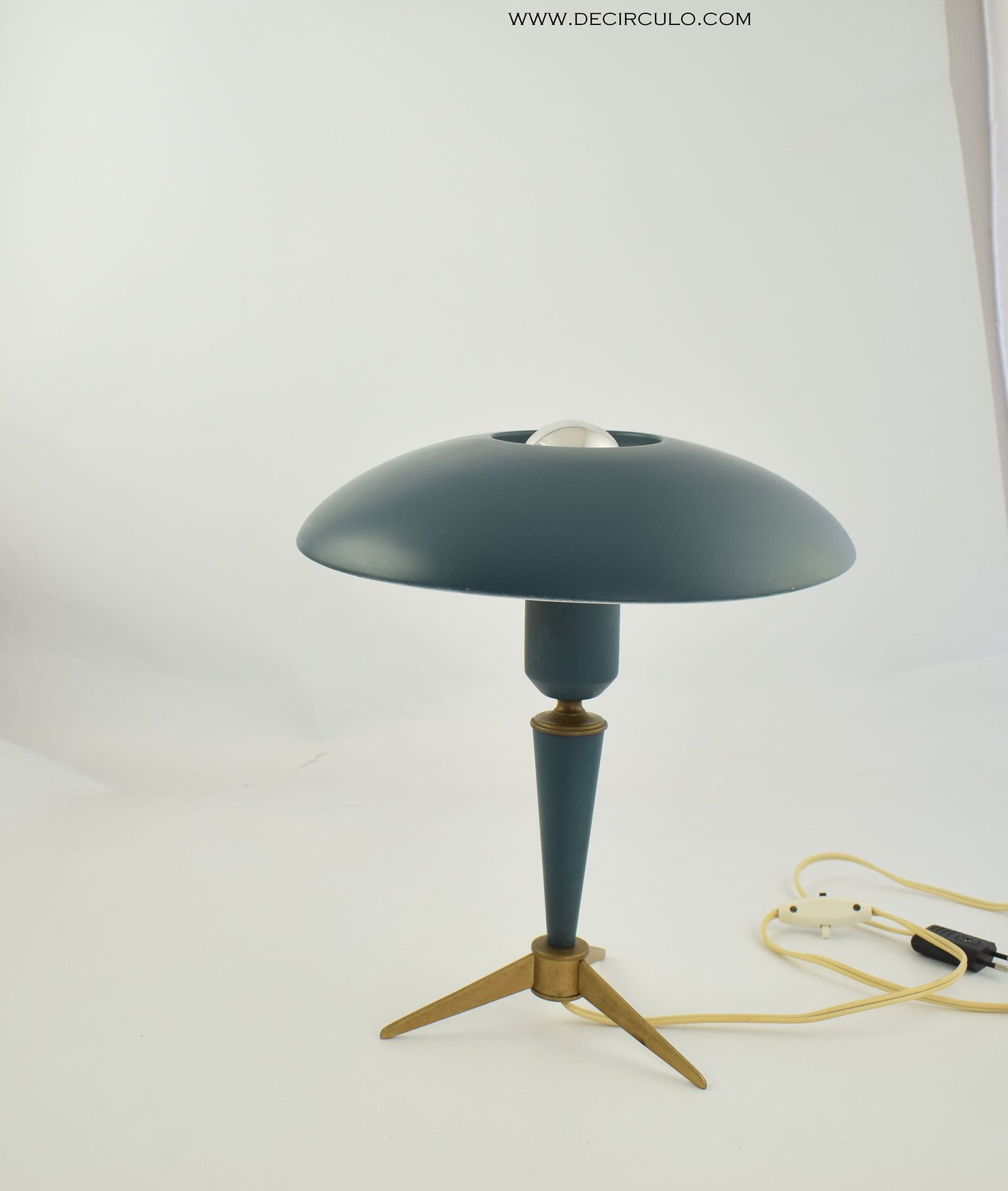 Louis Kalff tafellamp philips "bijou" industrieel design uit de jaren 50