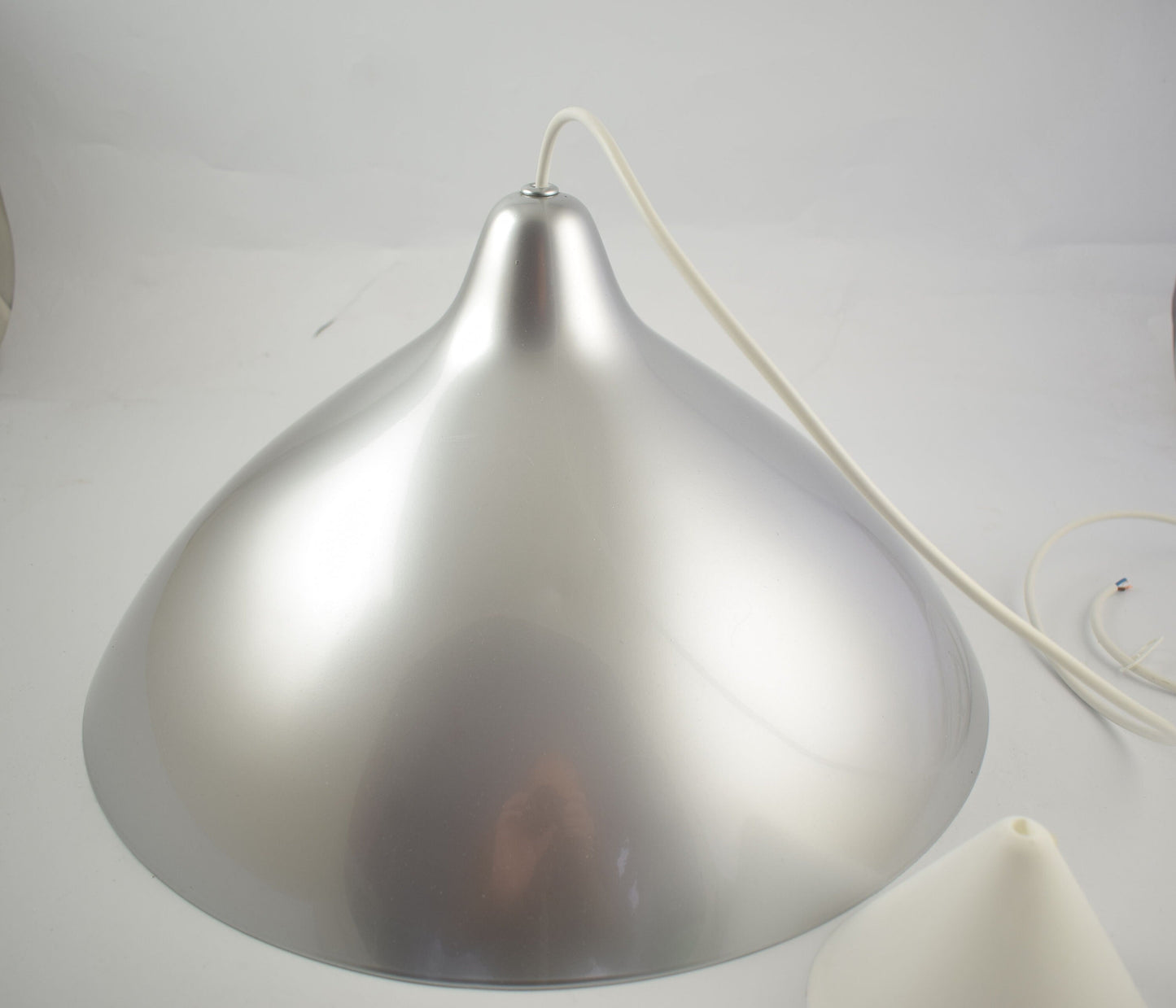 Stockmann Orno design Lisa Johansson-Pape aluminium pendant lamp made in finland 1950-1959