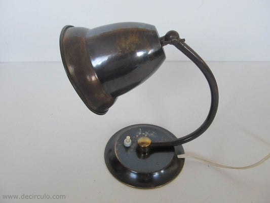 Art deco table light or bedside lamp
