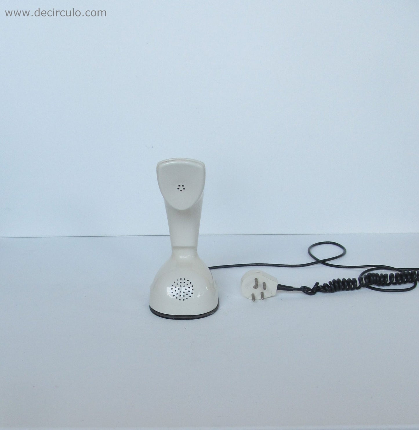 Witte Ericofon beroemde moderne telefoon uit het midden van de eeuw van Ericsson