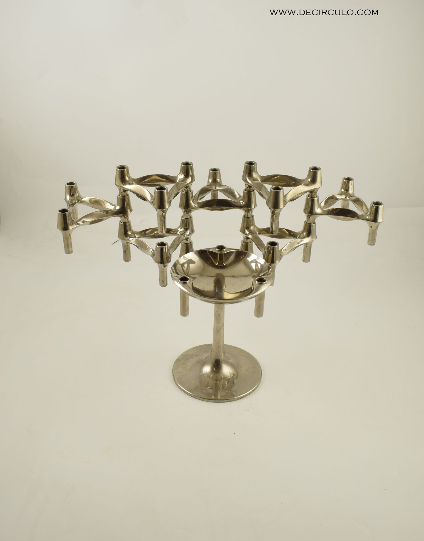 nagel candle holders heavy plus standand bowl decirculo