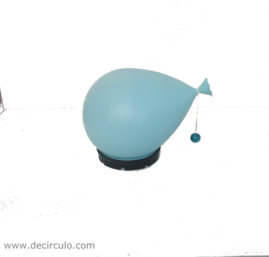 Table or wall balloon lamp designed by Yves Christin for bilumen, smallest version