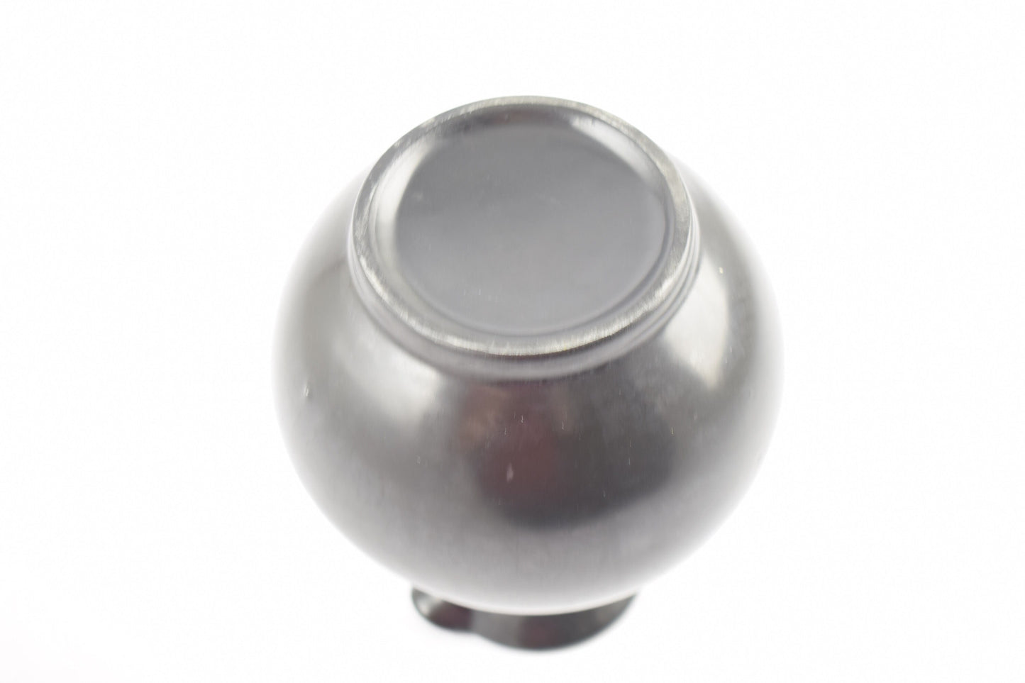 Jarrón de cerámica Mosa Maastricht, jarrón negro o lata de la empresa cerámica holandesa Mosa