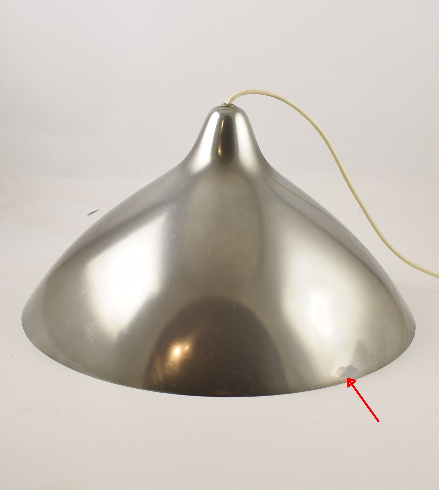 Stockmann Orno design Lisa Johansson-Pape aluminium pendant lamp made in finland 1950-1959