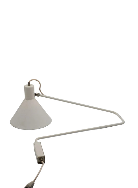 wall lamp, wall light, anvia, hoogervorst, hala, dutch design, mid century, elbow light, scissors lamp, sconce, harmonica lamp, panton, paperclip lamp