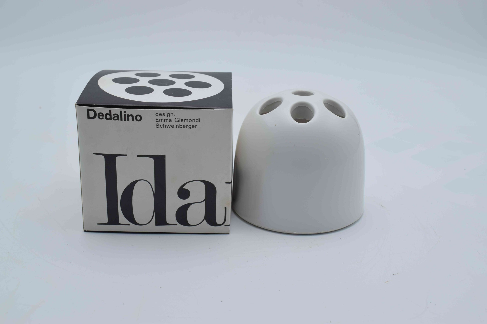 dedalino dedalotto, dedalo artemide, Emma Gismondi, italian design 1960s, space age design, atomic age design, verner panton, pencil holder, office supply, Danese Milano, Desk organizer, Iconic object, Pen stand