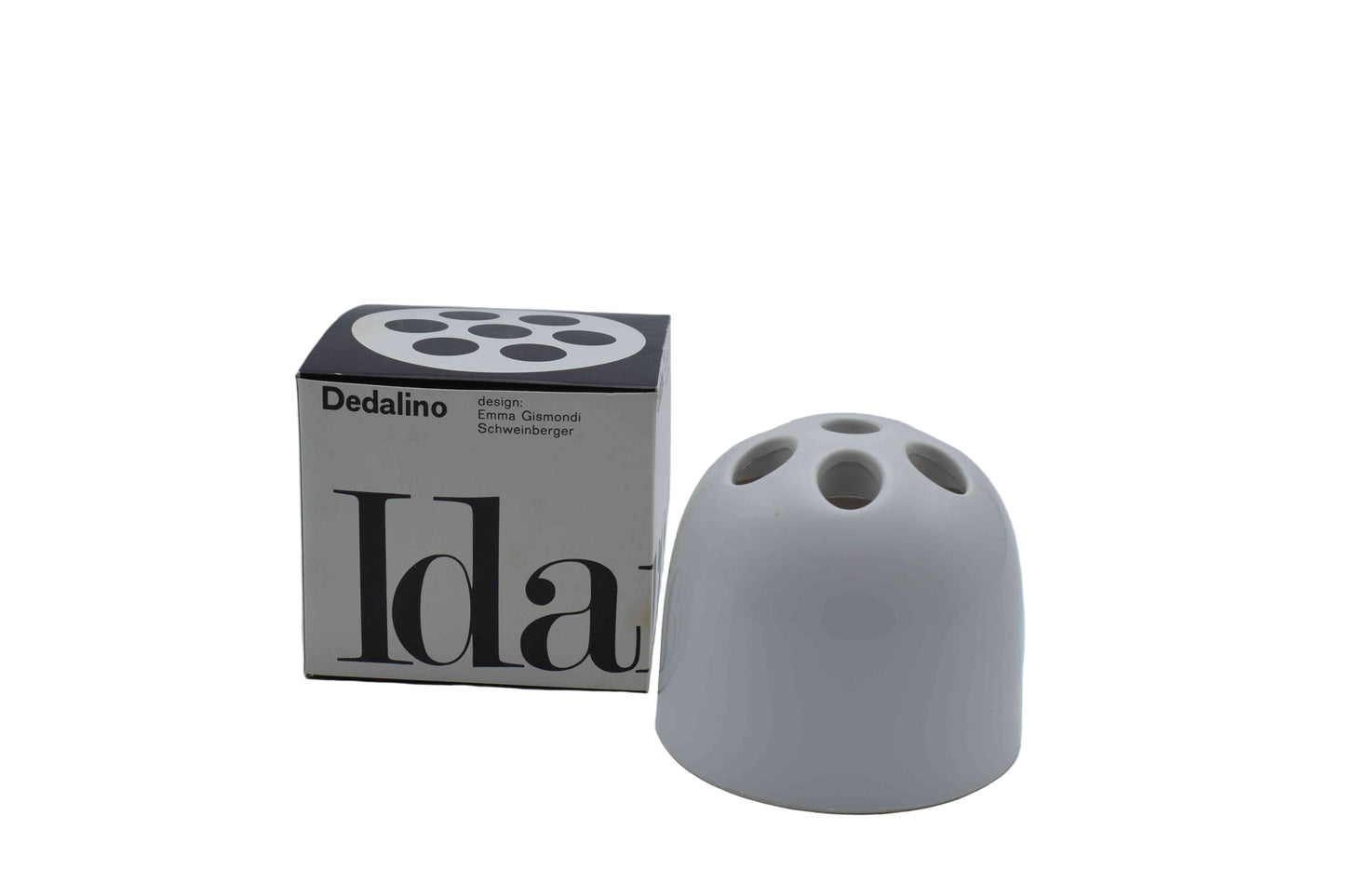 dedalino dedalotto, dedalo artemide, Emma Gismondi, italian design 1960s, space age design, atomic age design, verner panton, pencil holder, office supply, Danese Milano, Desk organizer, Iconic object, Pen stand