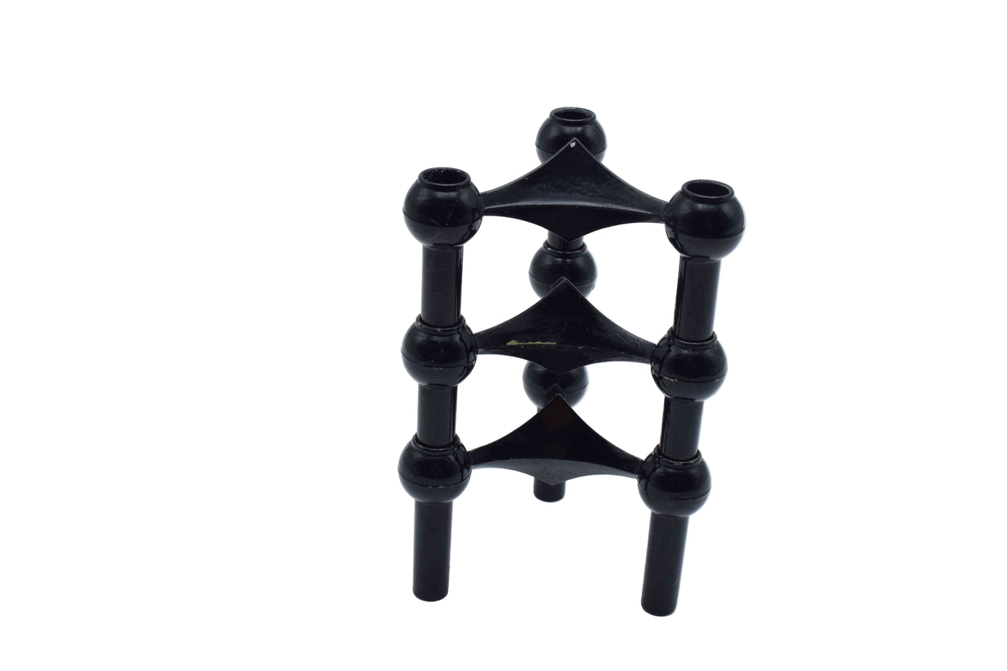 nagel candleholders, george nelson, mid century modern, west germany, stoffi nagel bmf, metal candle holders, eames panton era, chrome candle holder, flowerpower 1960s, industrial design, scandinavian design, danish design, swedish design