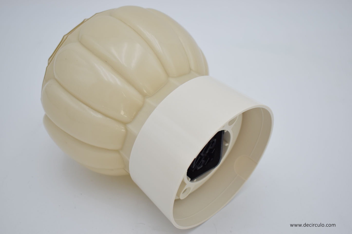 Art Deco Thabur Ceiling Lamp – Dutch Ochre Pendant Light 1930s - 1950s