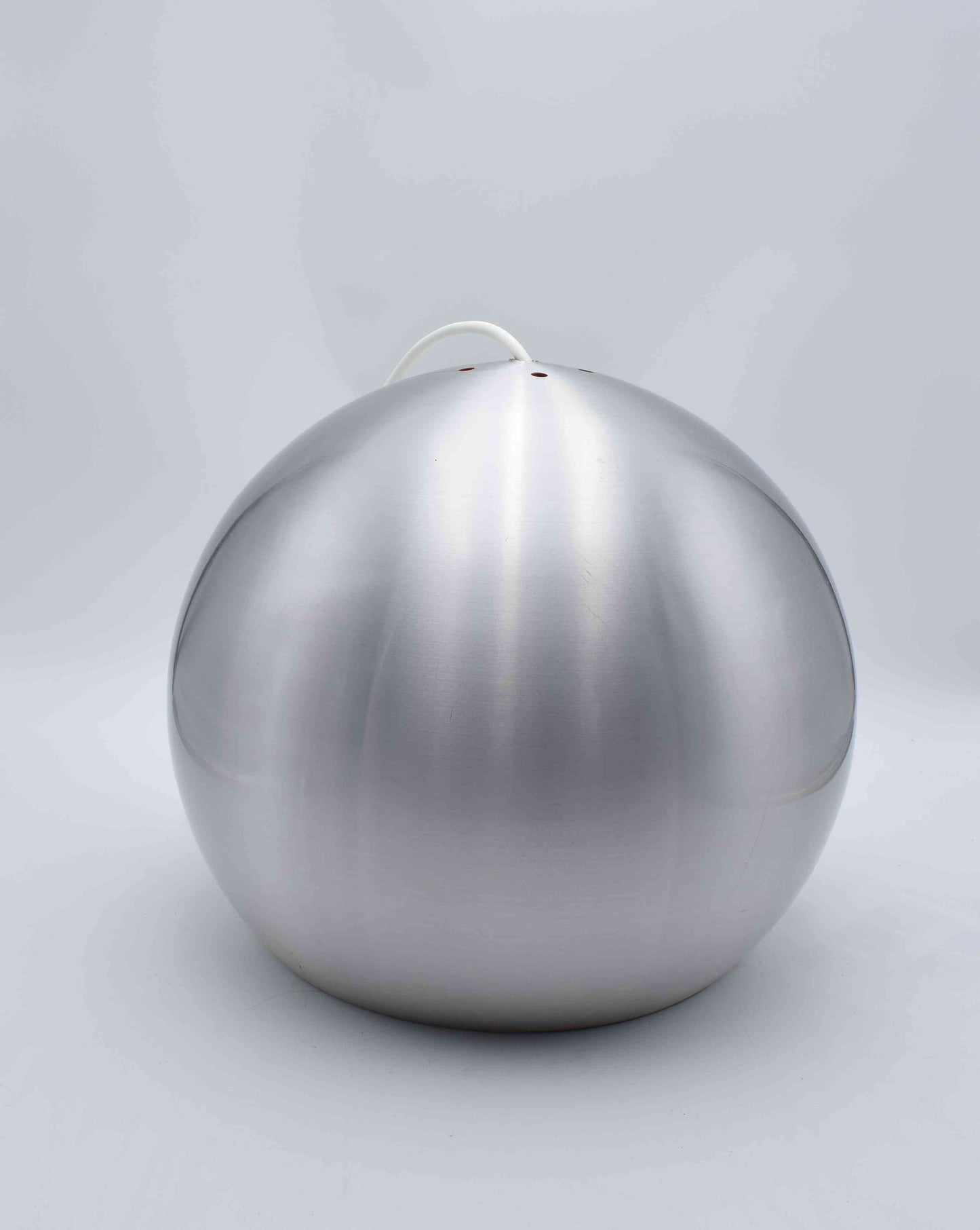 Raak Amsterdam b-1083 pendant lamp silver-chrome metal inside Japanese orange