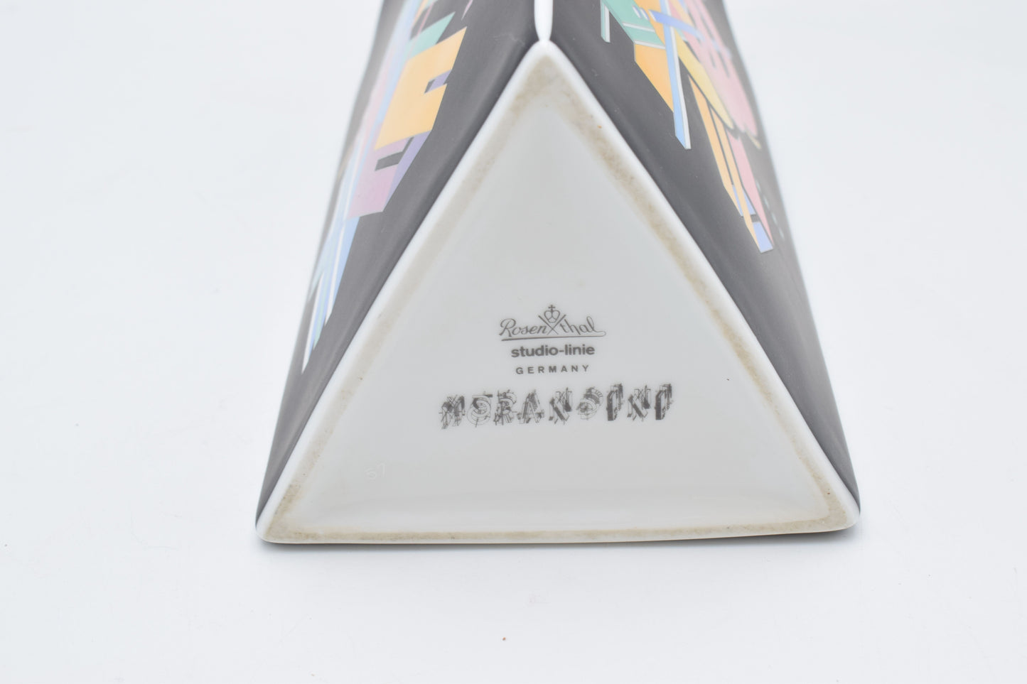 rosenthal studio line vase happiness marcello morandini