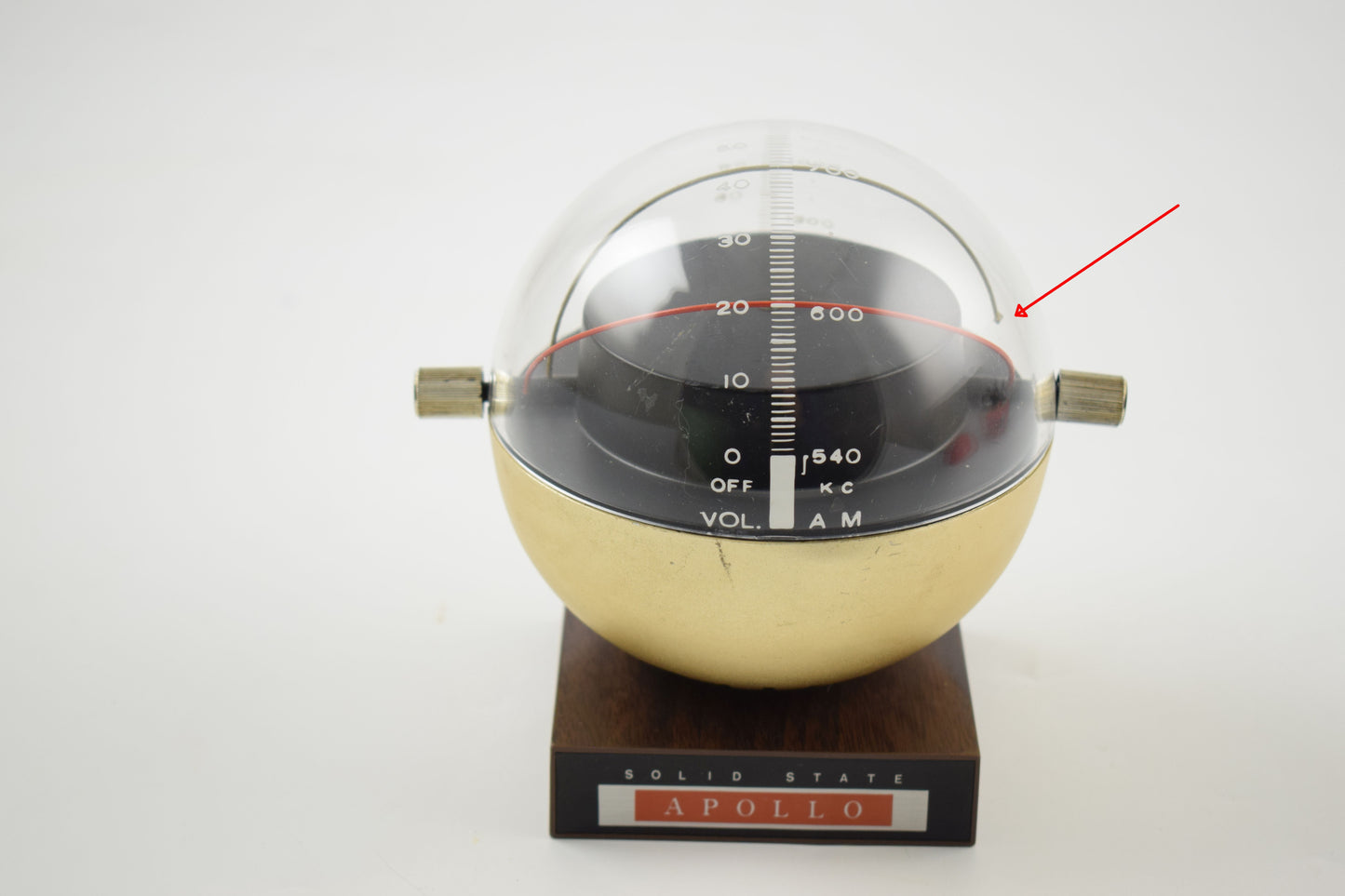 Estado sólido: radio de diseño de la era espacial Apolo Panasonic, Matsushita, National