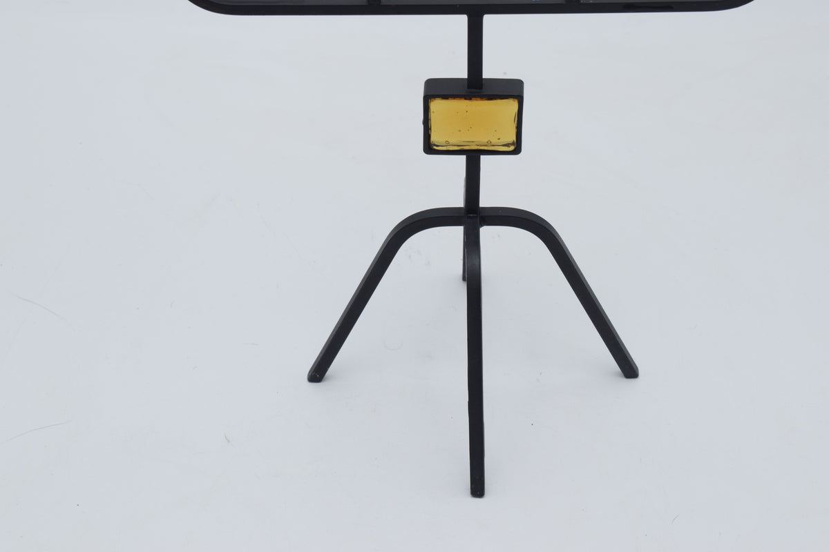 cast iron gunnar ander candle holder 