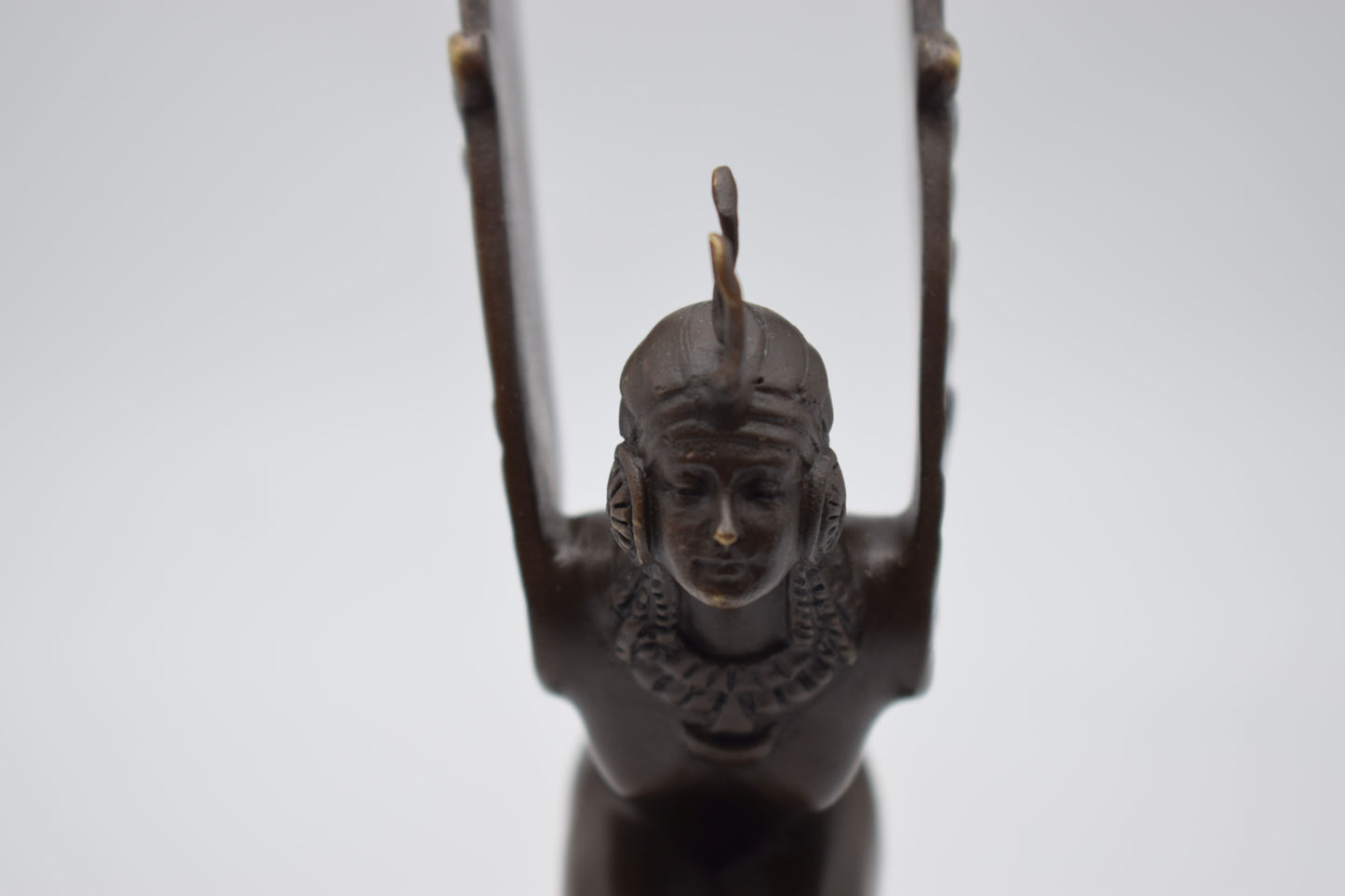 Bronze statue, car mascot, art deco statue, Egyptian god, M Bonnot, Mascotte automobiles, Michel Legrand, Jeff Koons, René Lalique, Max Le Verrier, Demétre Chiparus, clasic statue, car memorabilia