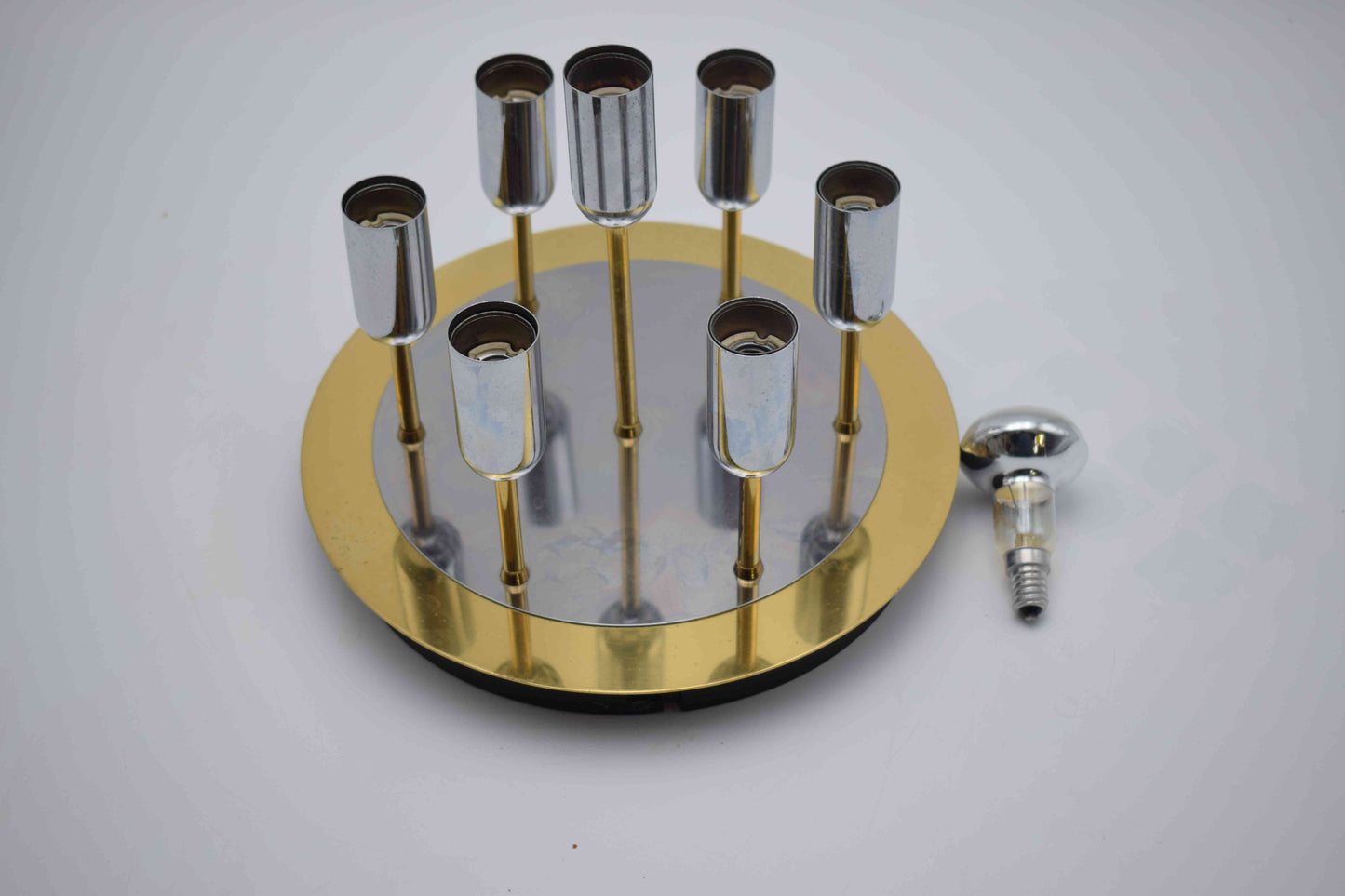 cosack leuchten, cosack model 3220 07, cosack ceiling lamp, space atomic lamp, wall lights Cosack, Sputnik Wall Lamp, brass Flush Mount, Hollywood regency, willy daro bond, Dorothy Draper, William Haines, new york lamp, Chrysler building ny