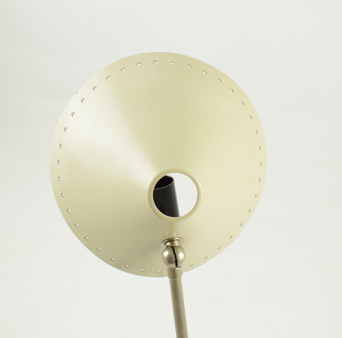 creme-white Pinocchio wall or table lamp designed in 1956 by H.Th.A. Busquet