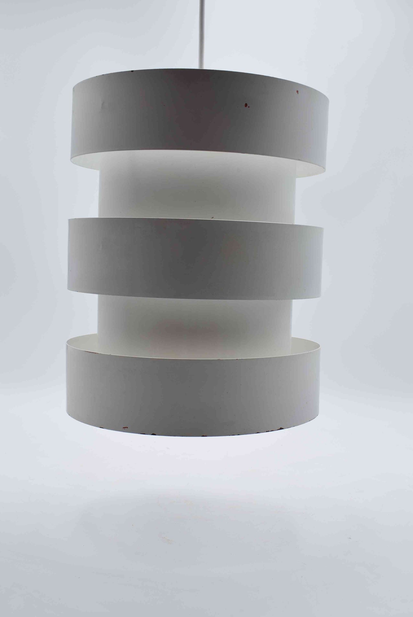 fog morup, scandinavian, ceiling light, pendant lamp, mid century modern, panton design, Denmark Danish, jo hammerborg, kitchen pendant, lyskaer lyfa, nelson eames, orange light, kalff