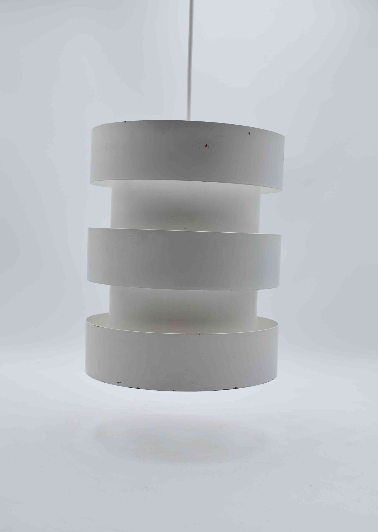 fog morup, scandinavian, ceiling light, pendant lamp, mid century modern, panton design, Denmark Danish, jo hammerborg, kitchen pendant, lyskaer lyfa, nelson eames, orange light, kalff