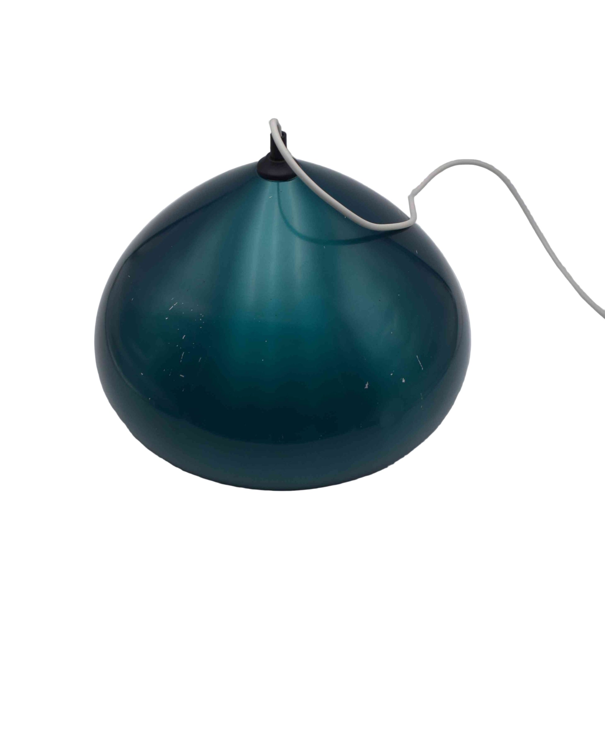 fog morup, scandinavian design, celing light, kitchen light, turquoise, pendant lamp, poulsen light, danish lamp, mid century modern, denmark sweden, home decor lamp, blue shining lamp, livingroom light