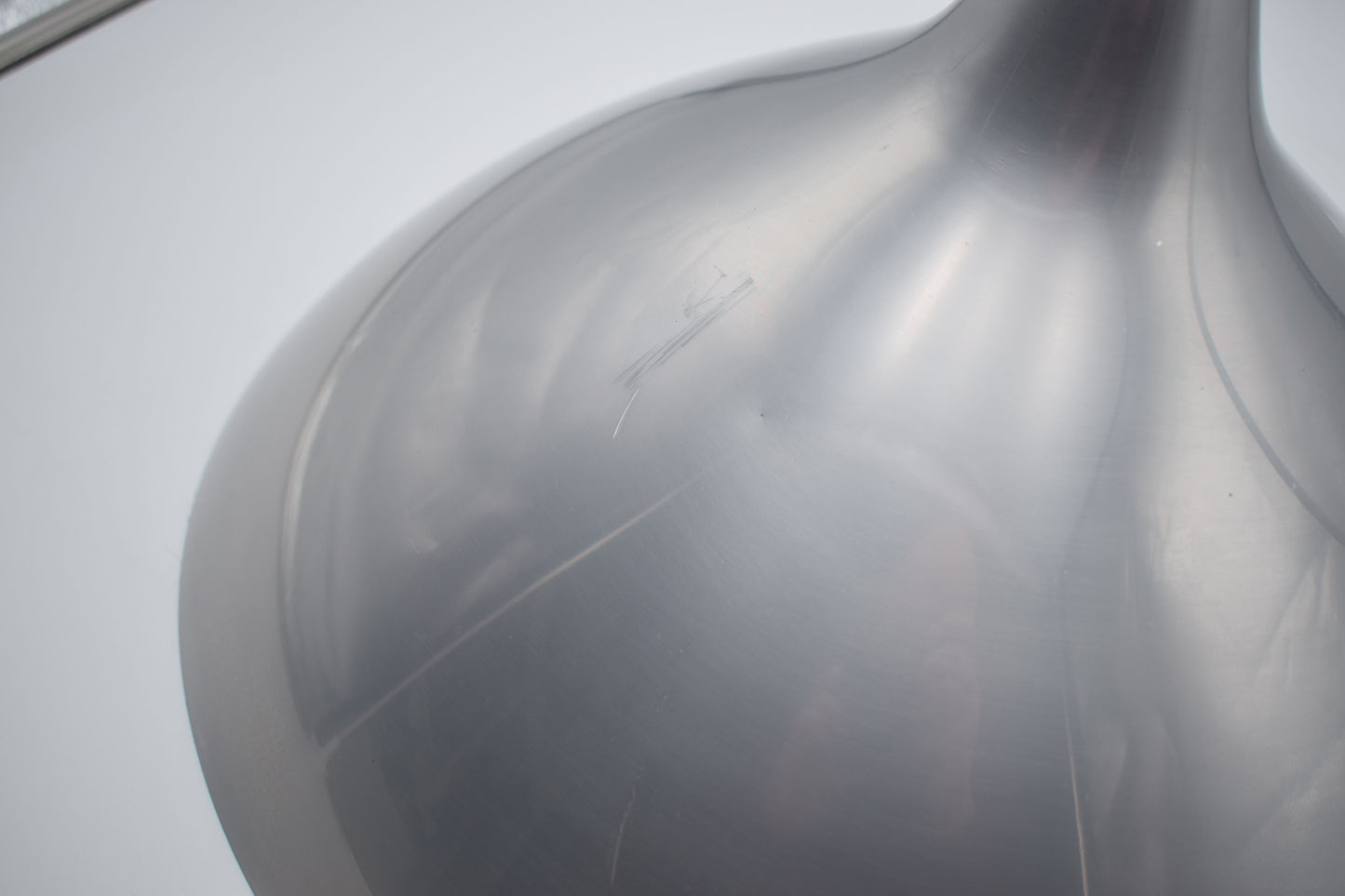 Stockmann Orno, silver pendant lamp, pendant lamp 1950s, aluminium pendant, pape finland lamp, scandinavian lamp, mid century modern, mid century lamp, bauhaus miller, poulsen fog morup, lyfa eames lamp, ikea vintage, philips cosack