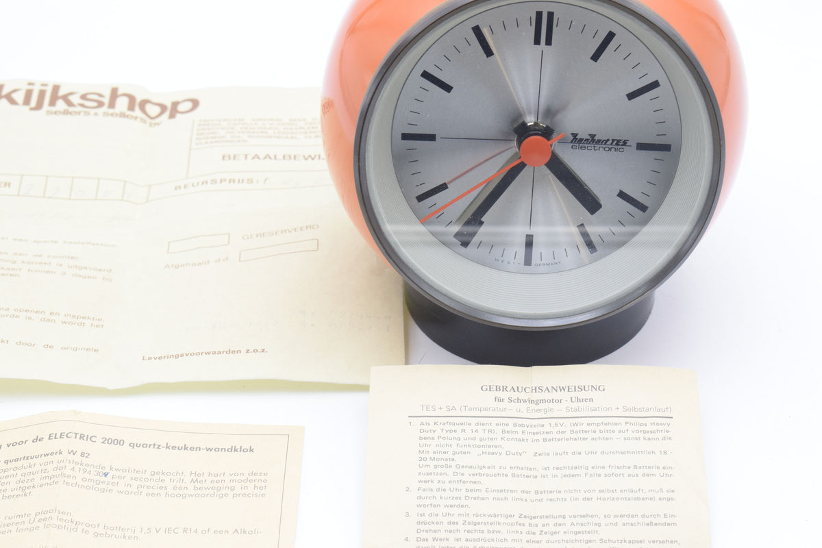 hanhart space age ball clock