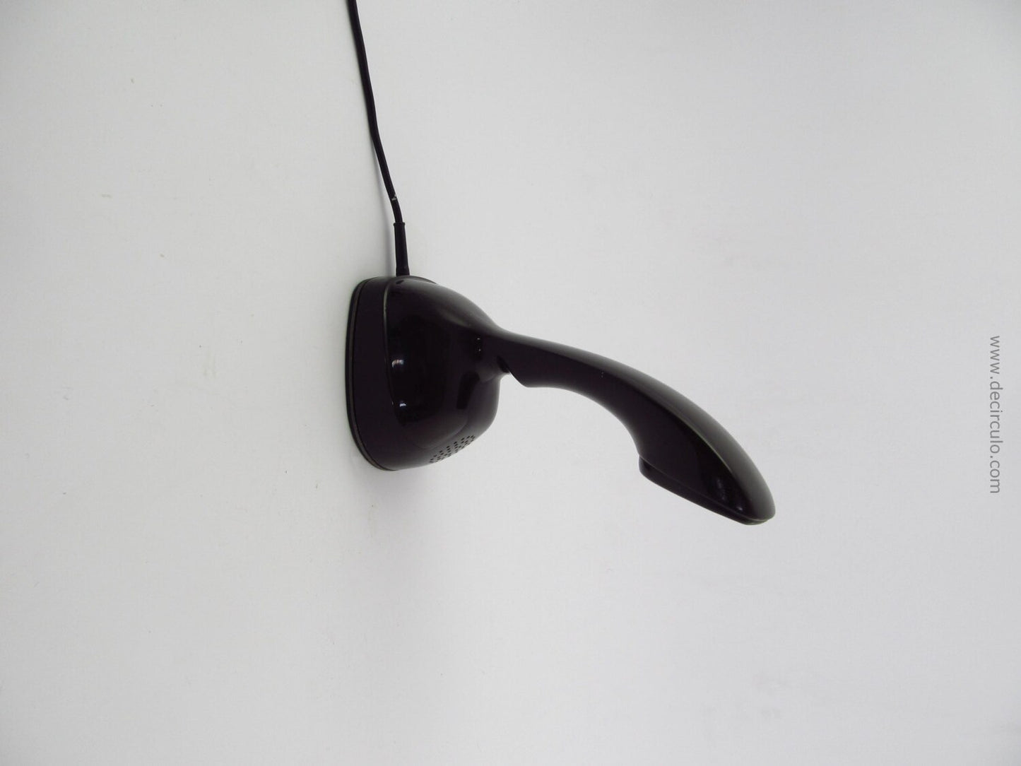 Marrón muy oscuro Ericofon famoso teléfono moderno de mediados de siglo de ericsson