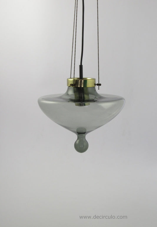 Lámpara colgante Raak High Chaparral, lámpara de diseño vintage holandés de los años 70