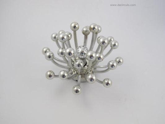 Lámpara Studio Tetrarch para Valenti Luce Pistillo, lámpara clásica de la era espacial de diseño italiano