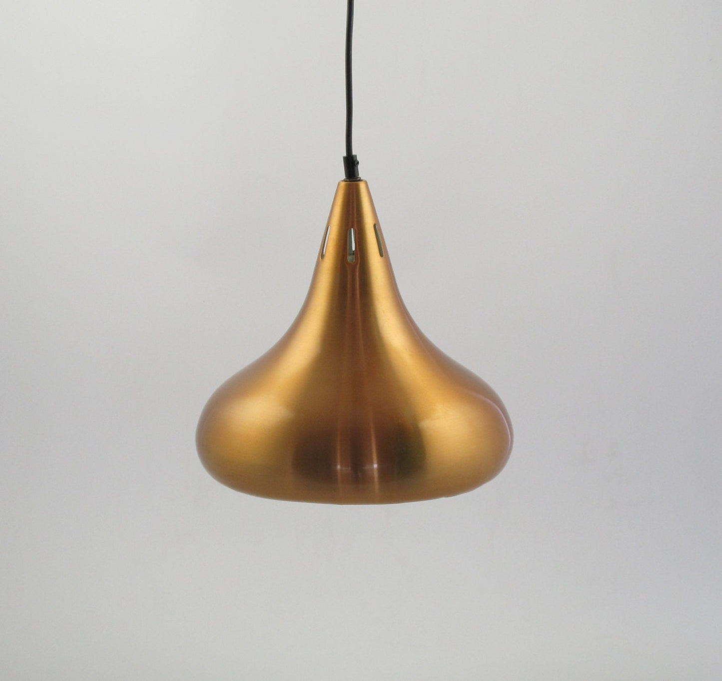Lámpara biljart carambola aluminio cepillado color cobre CON CANOPY
