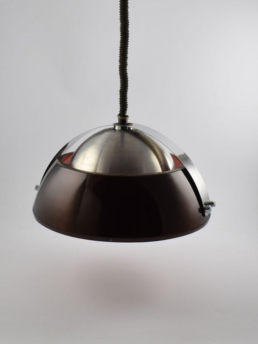 Lámpara colgante de LAKRO AMSTELVEEN, diseño holandés de finales de los años 60 y principios de los 70