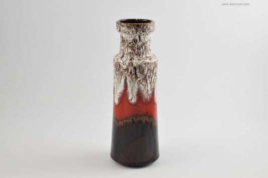 Scheurich 205-32 Elegante jarrón de los años setenta en Alemania Occidental