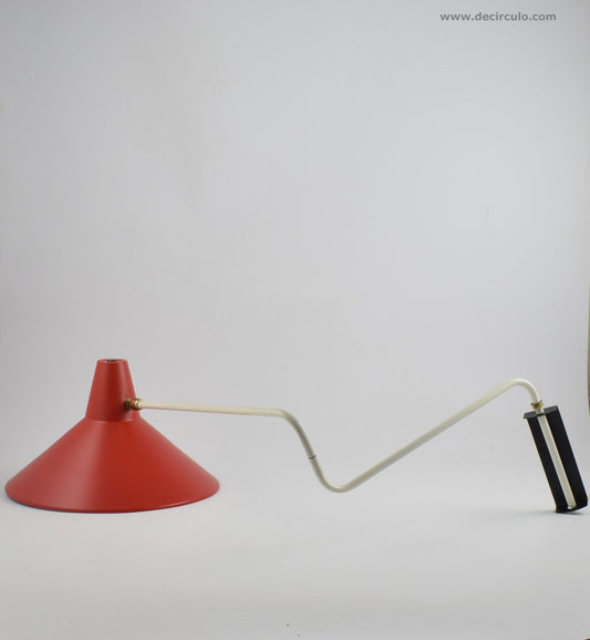 Anvia hoogervorst rode elleboogwandlamp