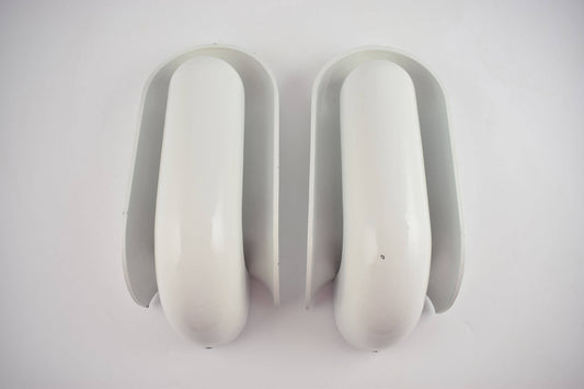 Par de apliques de pared RAAK 'Schelpdier' ​​de Piet Cohen, aplique de diseño holandés de los años 70 de Raak amsterdam