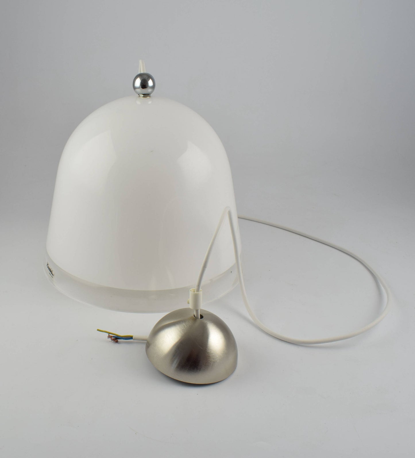 Lámpara colgante Guzzini italiana de plexiglás de iGuzzini, años 70