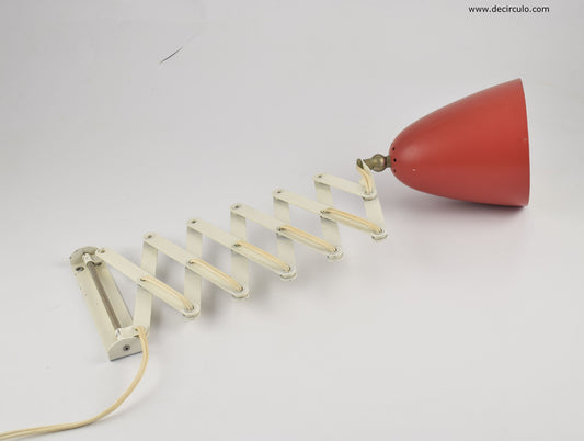 Anvia dutch retro schaarwandlamp vintage wandlamp van anvia lichtontwerpers