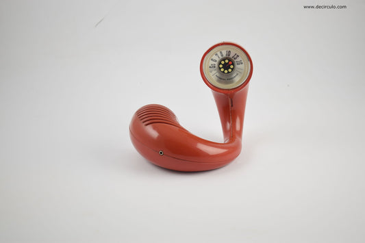 Toot-a-Loop panasonic Radio de muñeca con transistor AM de plástico rojo R-72